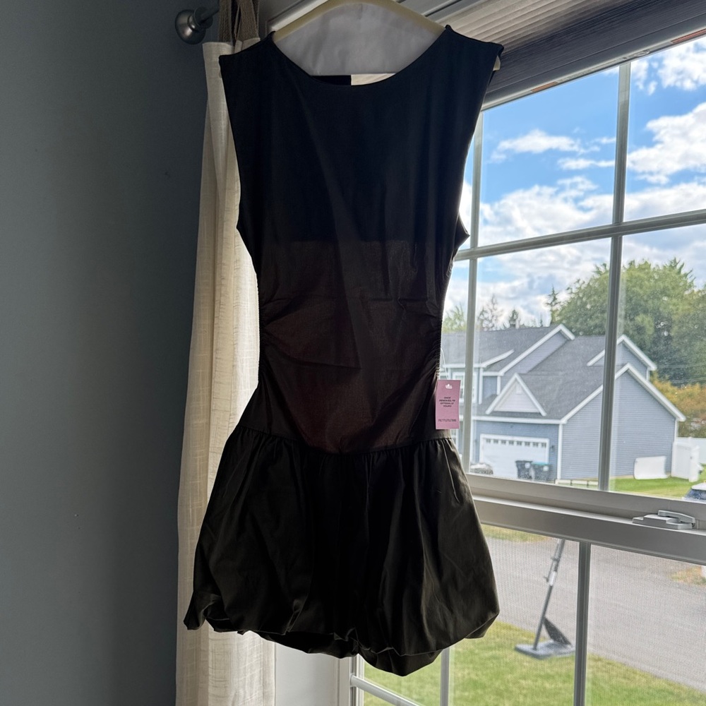 PrettyLittleThing Black Dress